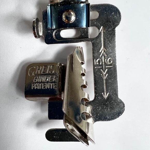 Greist Binder Pressure Foot Sewing Machine Attachment Low Shank 15/16 - Picture 4 of 6